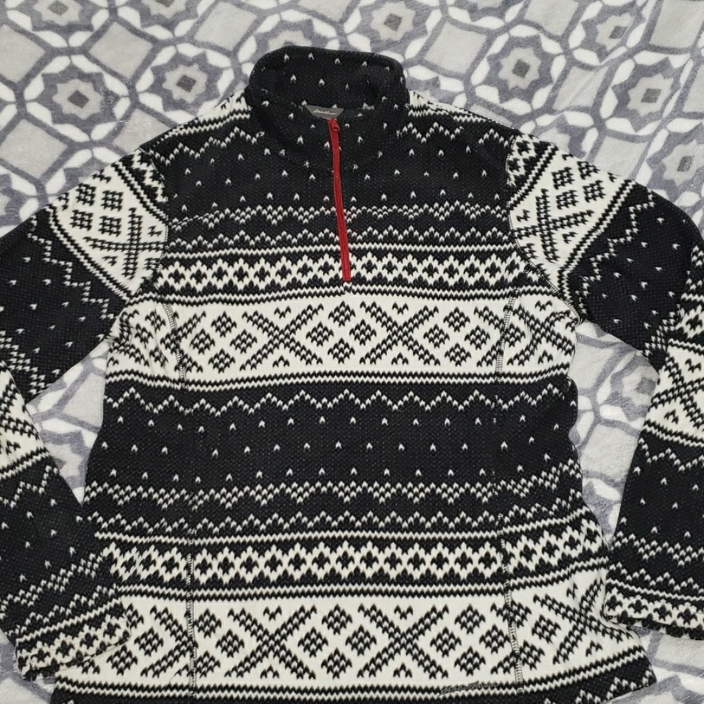 Eddie bauer 1/4 zip up sweater